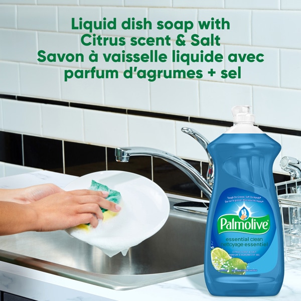 Palmolive<sup>®</sup> Essential Clean Citrus Scent + Salt