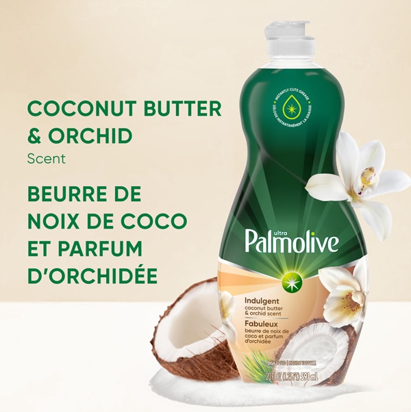 Palmolive<sup>®</sup> Ultra Beurre de noix de coco et parfum d'orchidée
