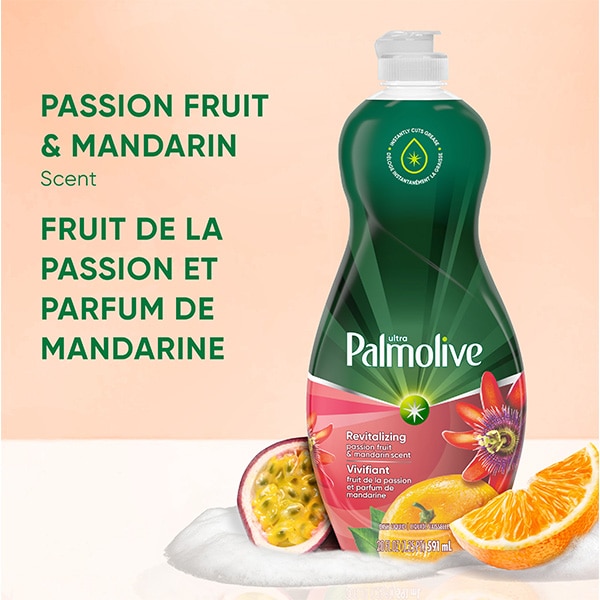 Palmolive<sup>®</sup> Ultra Fruit de la passion et parfum de mandarine